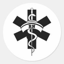 Rn-Krankenschwestern Sticker