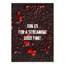 Roadkill Horror-Halloween-Einladung