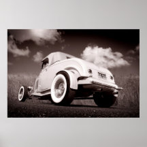 Roadster Plakate