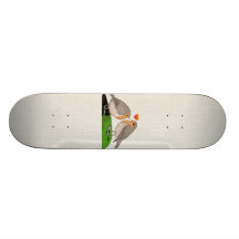Robin redbreast Vogel-Liebe Skateboard Deck