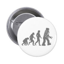 Roboter-Evolutions-Knopf Buttons