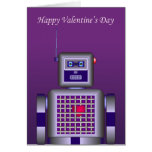 Roboter-Liebevalentine-Karte
