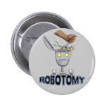 ROBOTOMY Knopf Anstecknadel
