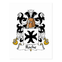 Roche Familienwappen Postkarte