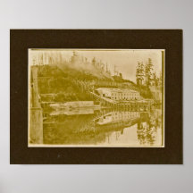 Roche Hafen-Limoner Brennofen Posterdruck