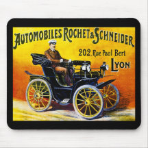 Rochet und Schneider-Automobile - Vintage Anzeige Mousepads