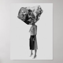 Rock head プリント