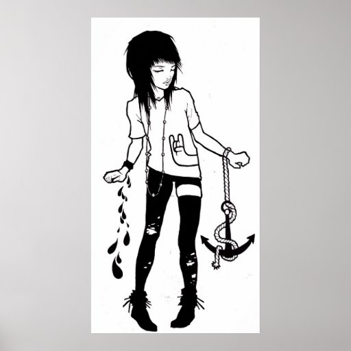 Rocker-Küken Posterdrucke