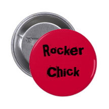 RockerChick Anstecknadel
