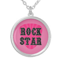 Rockstar-Gitarren-Auswahl Halskette