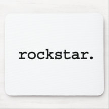 rockstar. mousepad