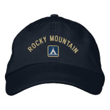 Rocky Mountain Nationalpark Bestickte Baseballmütze