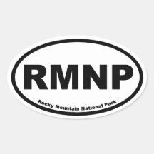 Rocky Mountain Nationalpark Sticker