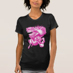 Rodeo-Pferderosa T-shirt