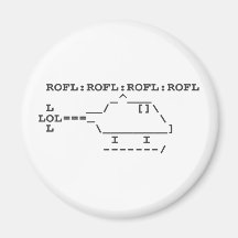 ROFLCOPTER ROFL LOL LOLSPEAK KÜHLSCHRANKMAGNET