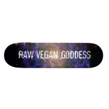 Roher veganer GöttinSkateboard Personalisierte Skateboards