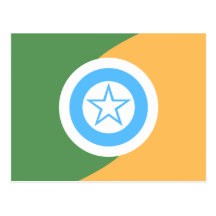 Rolimdemoura Rondonia Flagge Brasiliens, Brasilien Postkarten