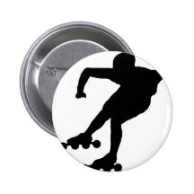 Rolle-skatting Anstecknadelbuttons