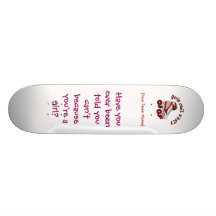 Rollen-Derby-Skate - Rot Personalisiertes Skateboarddeck