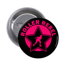 Rollen-Rebell Anstecknadelbuttons