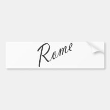 Rom-Produkte! Autoaufkleber