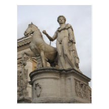 Rom-Statue Postkarten