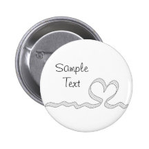 Romantic Heart Buttons