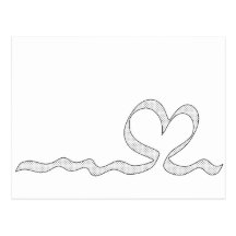 Romantic Heart Postkarte