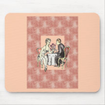 Romantisches Abendessen Mousepad