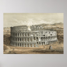 Römischer Colosseum Druck/Plakat