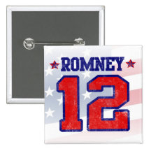 Romney '12, Uni-Sport-Entwurf, Mitt Romney Anstecknadelbutton