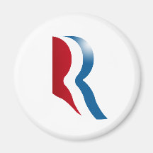 ROMNEY R LOGO MAGNETE