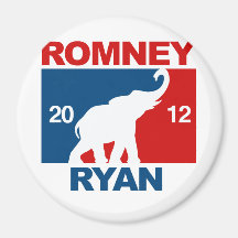 ROMNEY RYAN 2012 BERUFLICHES ICON.png Magnets