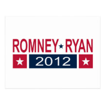 Romney Ryan 2012 Postkarten