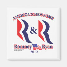 Romney und Ryan Kühlschrankmagnete
