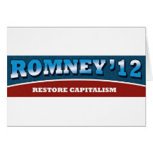 Romney- Wiederherstellungs-Kapitalismus Karten