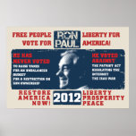 Ron Paul 2012 Plakat