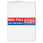Ron Paul für Präsidenten 2012 karten