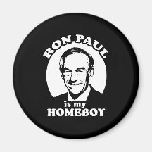 Ron Paul ist mein Homeboy Kühlschrankmagnete