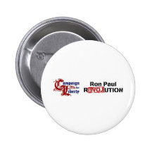 Ron Paul-Kampagne für Freiheits-Revolution Anstecknadelbuttons