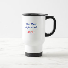 Ron Paul-Reisebecher Tasse