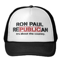 Ron Paul-Republikaner-Hut kappen