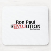 Ron Paul-Revolution Mousepads