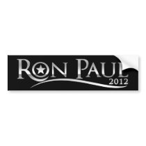 Ron Paul Silverstar 2012 autoaufkleber