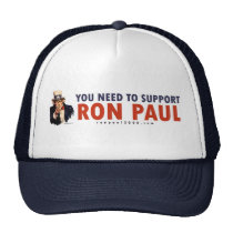 Ron Paul-Uncle Sam Hut kappen