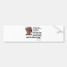 Ronald Reagan - (die meisten erschreckenden Wörter Auto Sticker
