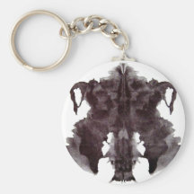 Rorschach Fleck 4 Schlüsselbänder