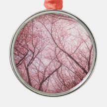 Rosa ätherische Kirschblüten-Baum-Verzierung Weihnachtsornament