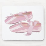 Rosa Ballett-Schuh-Pantoffel Mauspad
