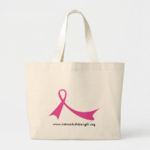 Rosa Band-Leinwand-Tasche
